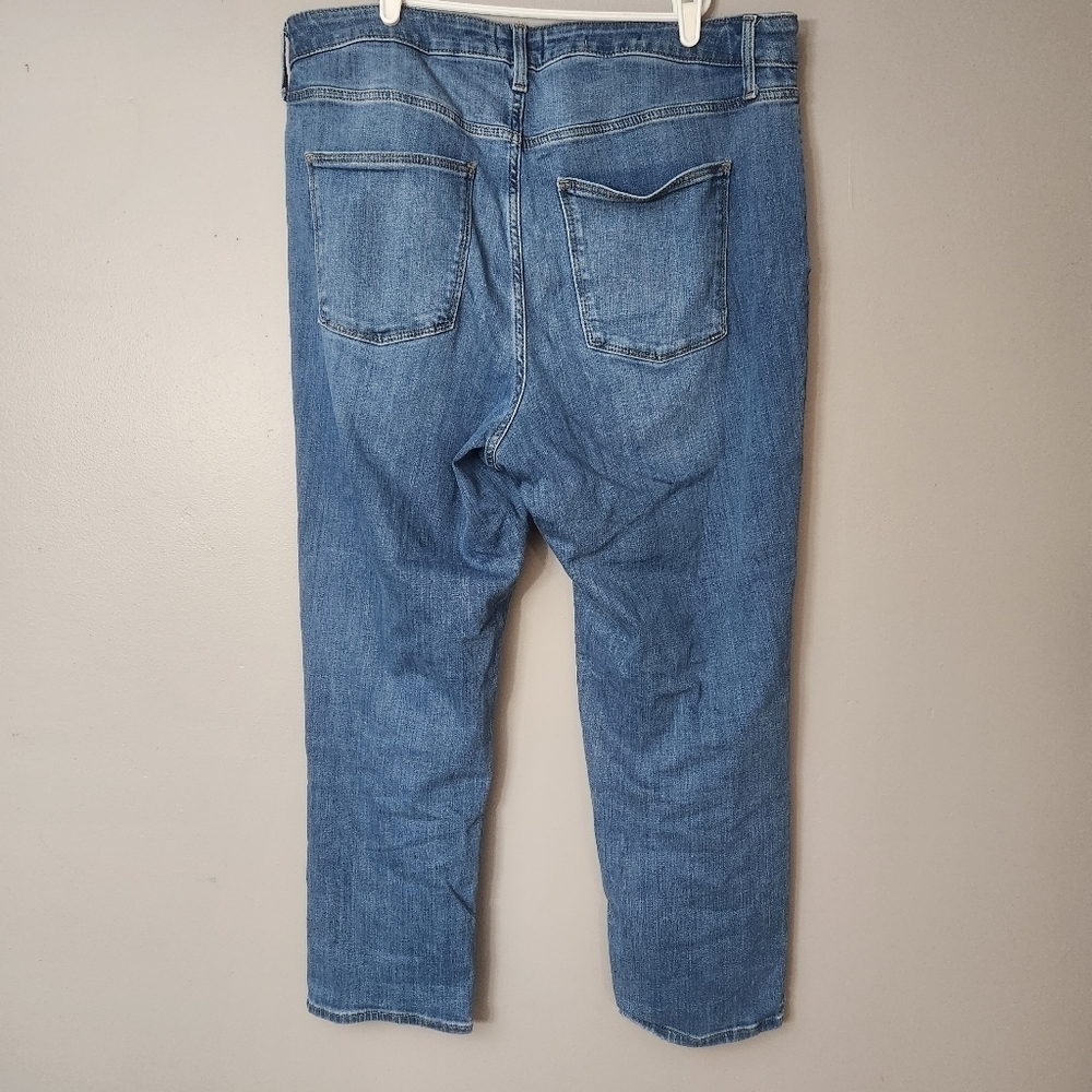 Universal Thread juniors size 17R blue jeans straight leg High Rise Slim - Picture 4 of 9